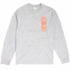 RAVE FLYER LS T SHIRT Grey Marl