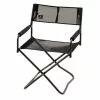 MESH FOLDING CHAIR Black