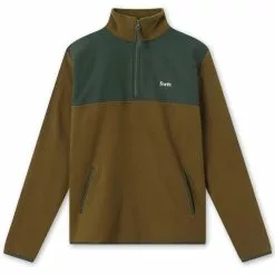 HEDGE HALF ZIP FLEECE Army
