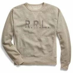 LOGO CREW SWEAT Heather Grey