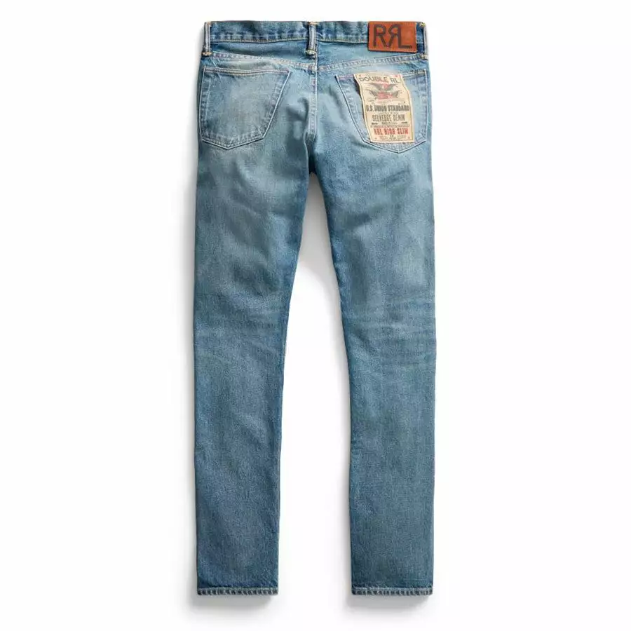 HIGH SLIM FIT SELVEDGE JEAN Colloway Wash 2 HIGH SLIM FIT SELVEDGE JEAN Colloway Wash - Image 2
