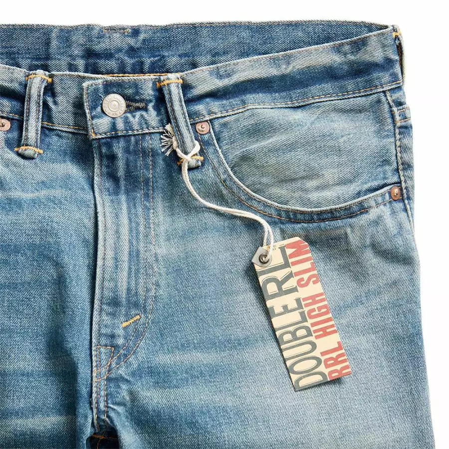 HIGH SLIM FIT SELVEDGE JEAN Colloway Wash 3 HIGH SLIM FIT SELVEDGE JEAN Colloway Wash - Image 3