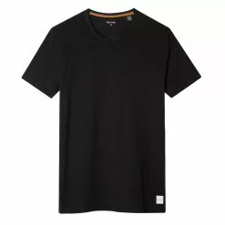 COTTON CREW NECK T-SHIRT Black