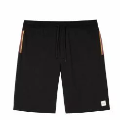 JERSEY COTTON LOUNGE SHORTS Black