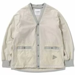 COVERED RIP CARDIGAN Off White