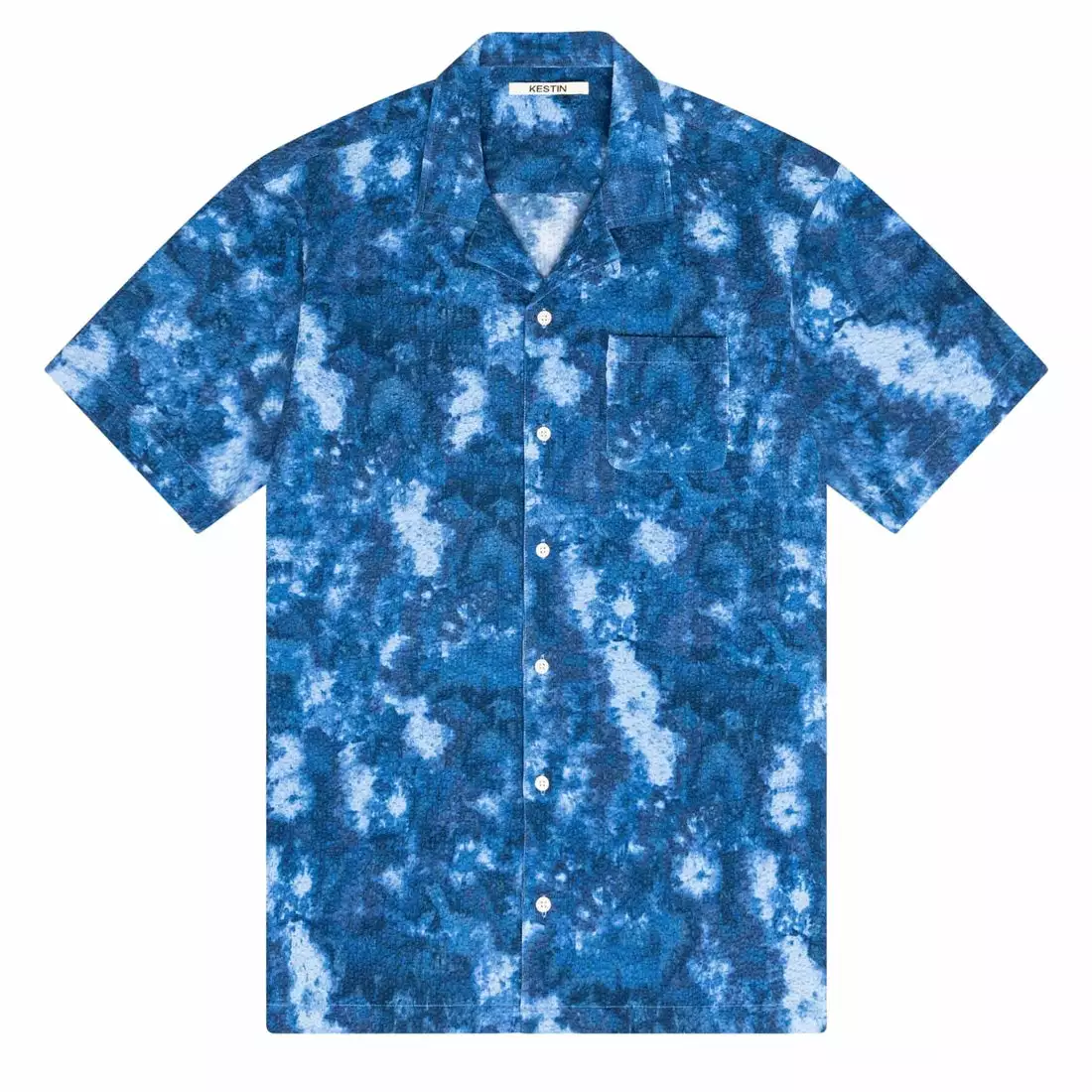 CRAMMOND SS SHIRT Blue Marble 1 CRAMMOND SS SHIRT Blue Marble