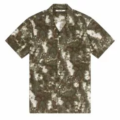 CRAMMOND SS SHIRT Olive Marble