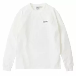 TREE TRUNK L/S TEE White