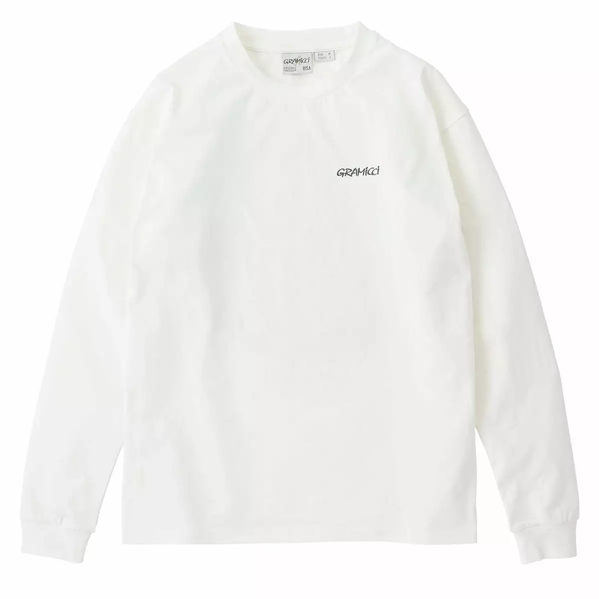 TREE TRUNK L/S TEE White 1 TREE TRUNK L/S TEE White
