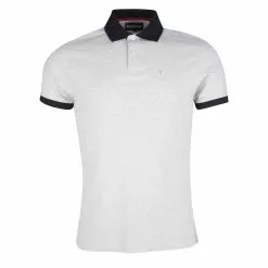 LYNTON POLO SHIRT Grey Marl