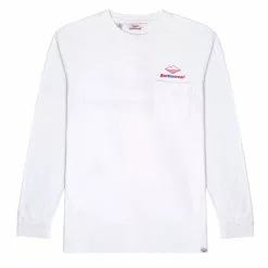 10TH ANNIVERSARY TEAM L/S POCKET TEE White