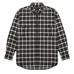 LIGHTWEIGHT ALASKAN GUIDE SHIRT Brown Heather / Light Khaki