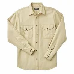 LIGHTWEIGHT ALASKAN GUIDE SHIRT Light Khaki