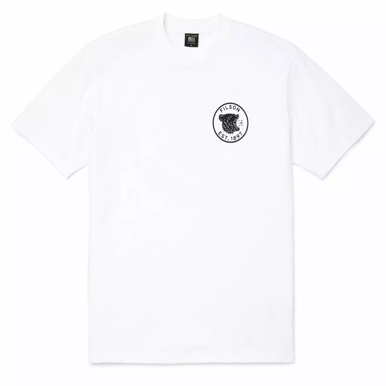 SS PIONEER GRAPHIC T-SHIRT White Growl 1 SS PIONEER GRAPHIC T-SHIRT White Growl
