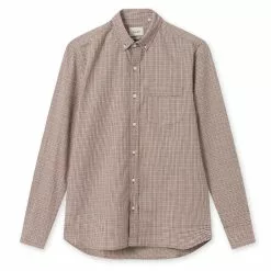 MACE SHIRT Navy / Brown