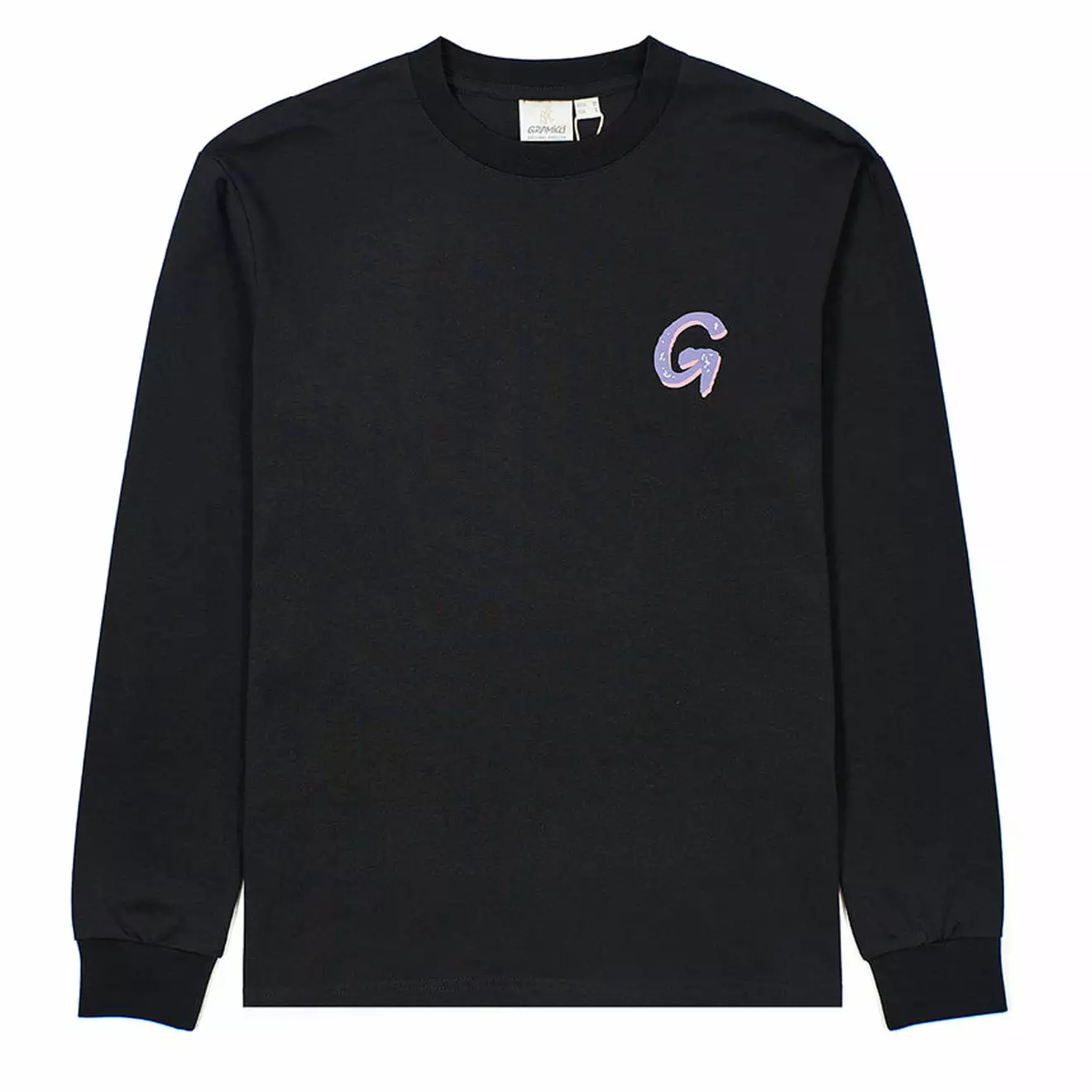 SWIRL L/S TEE Black 1 SWIRL L/S TEE Black