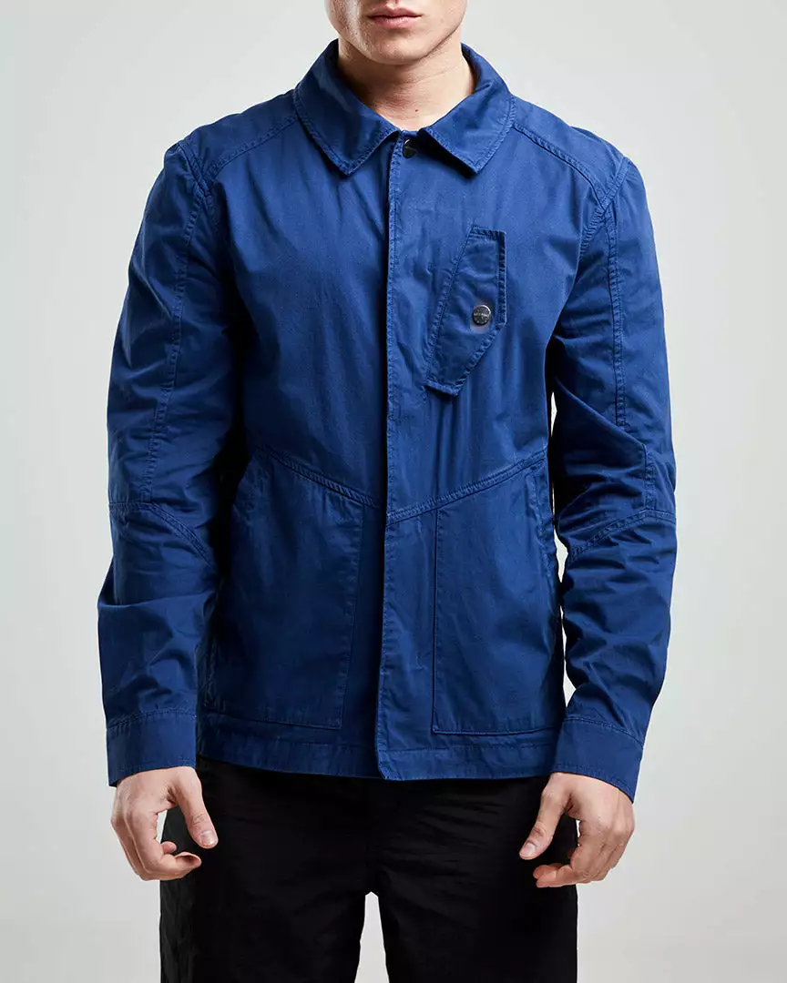 SESIA OVERSHIRT Navy 2 SESIA OVERSHIRT Navy - Image 2