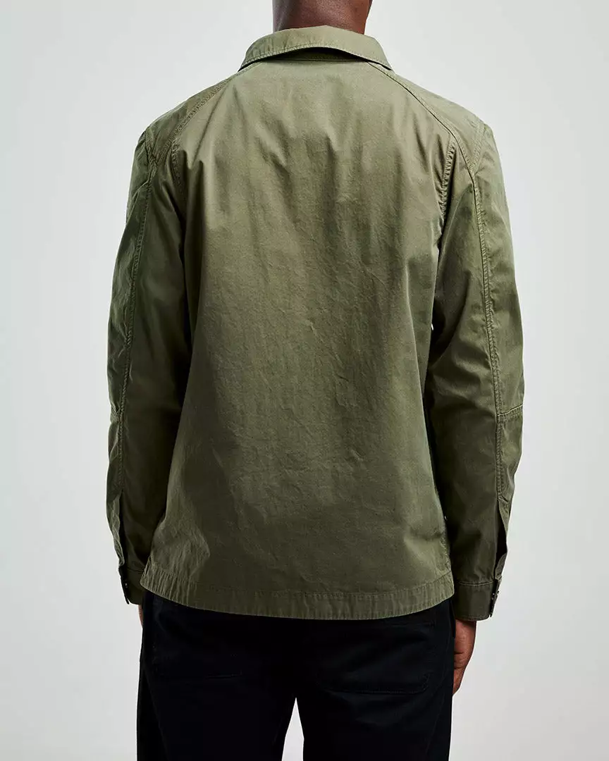SESIA OVERSHIRT Olive 4 SESIA OVERSHIRT Olive - Image 4