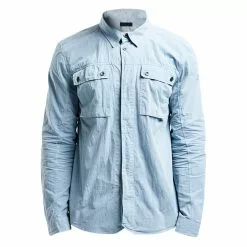 TWIN POCKET SHIRT Light Blue
