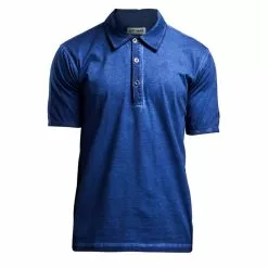 COLD DYE POLO Navy