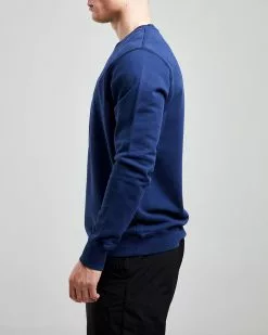 CREW SWEATSHIRT Navy -clothing Shop LH46001 SS NAVY 02 1800x1800