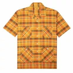 NO.29 CUBAN COLLAR S/S SHIRT Yellow / Orange