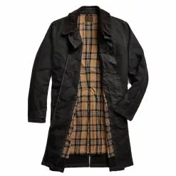 WAXED COTTON COAT Vintage Black -clothing Shop RRL by Ralph Lauren Waxed Cotton Coat Vintage Black 25168 3 1800x1800