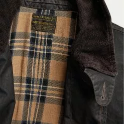 WAXED COTTON COAT Vintage Black -clothing Shop RRL by Ralph Lauren Waxed Cotton Coat Vintage Black 25168 5 1800x1800