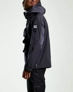 DROGUE SMOCK 2.0 Black -clothing Shop ST17004 SS BLK 02 1800x1800