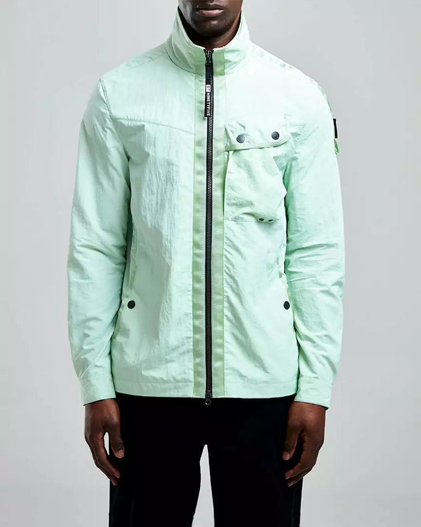 BALLUTE OVERSHIRT Light Green 2 BALLUTE OVERSHIRT Light Green - Image 2