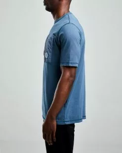 GLOBE POCKET TEE Navy -clothing Shop ST42004 SS NAVY 02 1800x1800